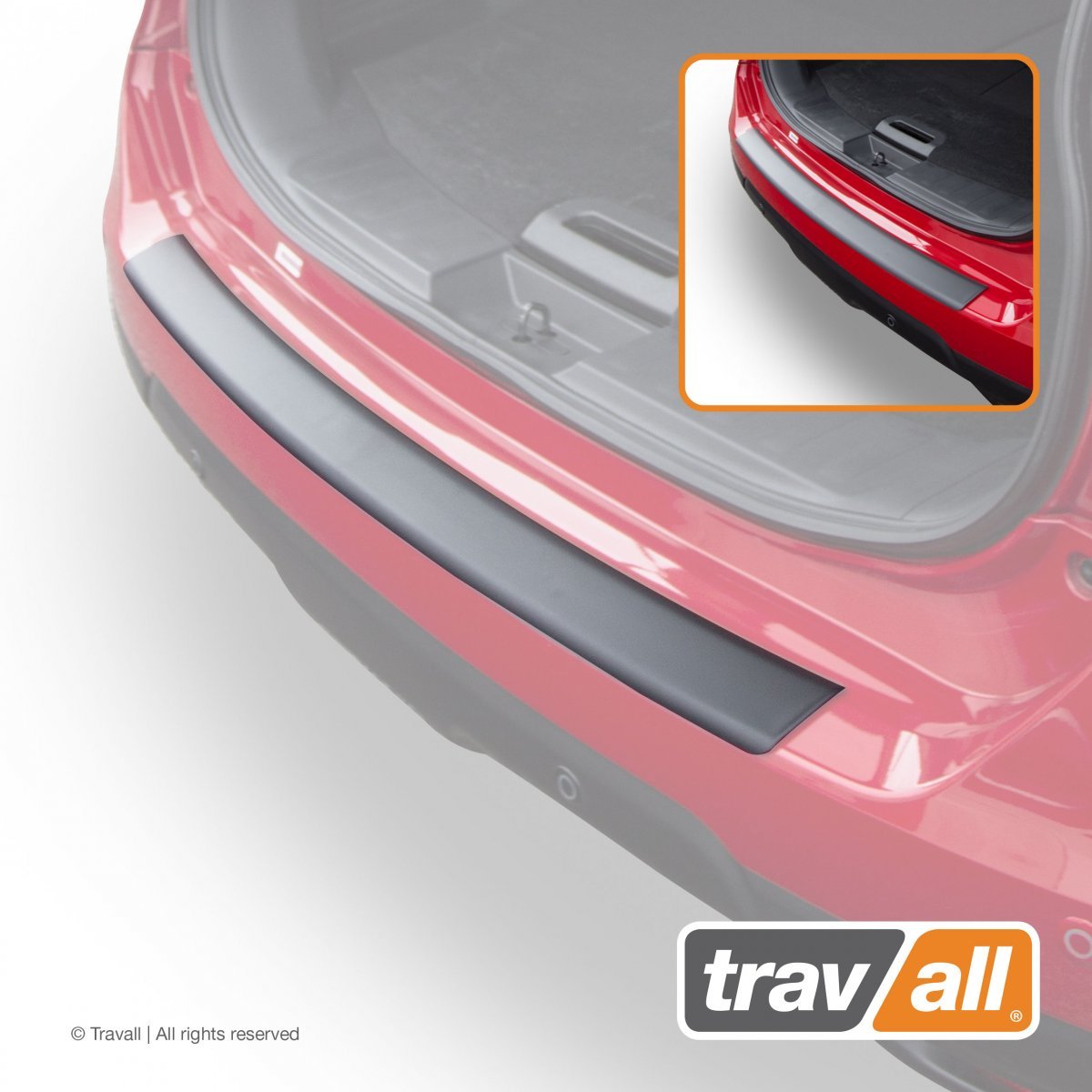 Travall® PROTECTOR-parachoques liso para Nissan X-Trail (2013 >)